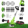96V Cordless 3-in-1 Grass Trimmer X 3 batteries, photo 1